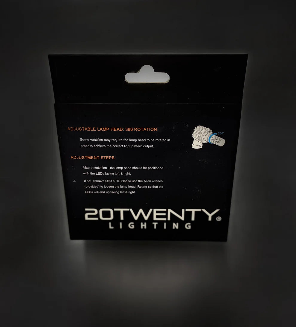 20Twenty Lighting® 9006 Perfect Fit LED Bulb Set