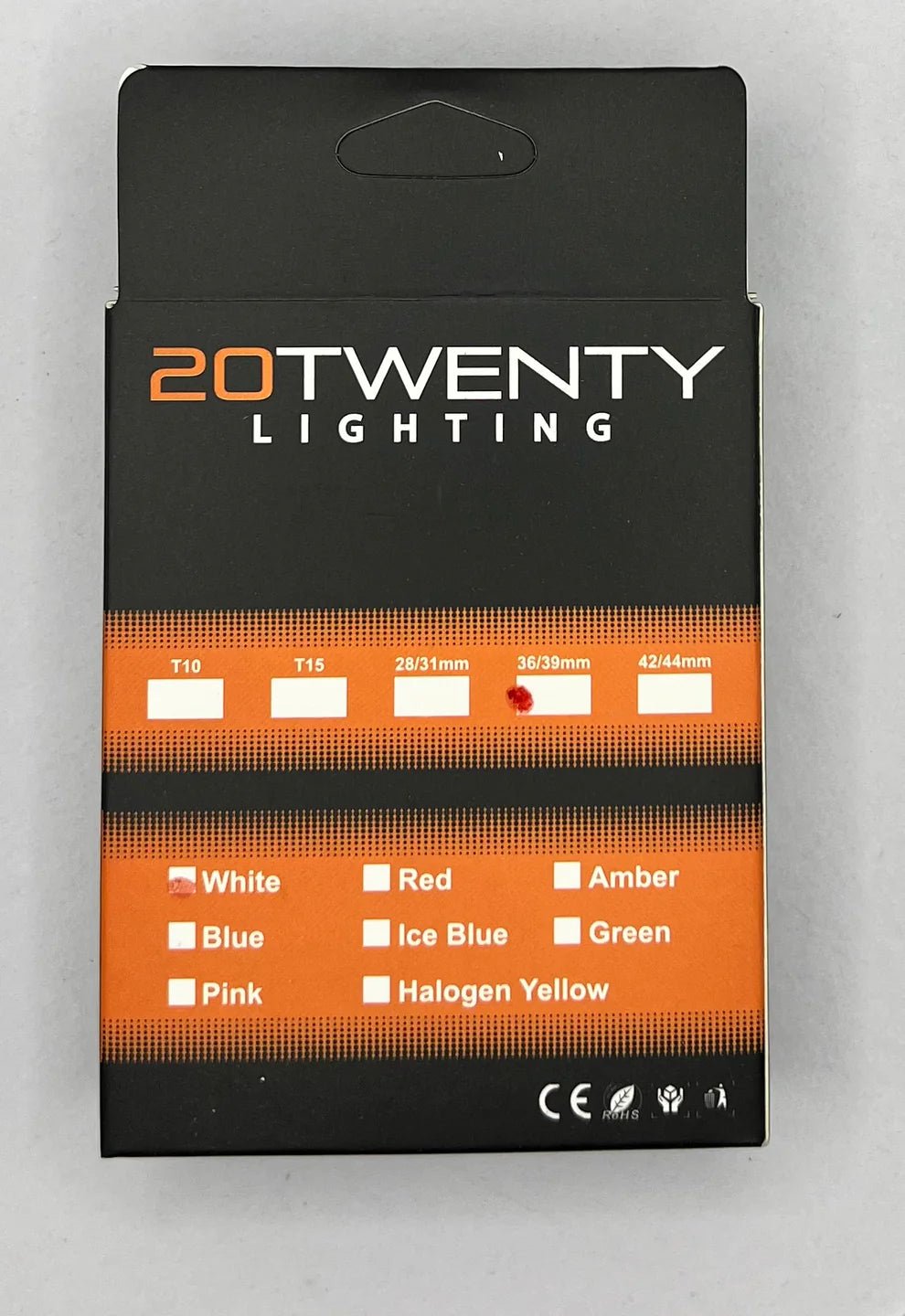 20Twenty Lighting Festoon 39mm 3SMD White